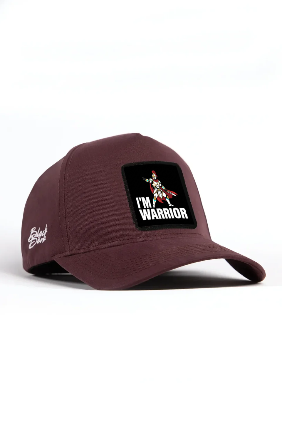 Brown Baseball Cap with I'm Warrior Logo