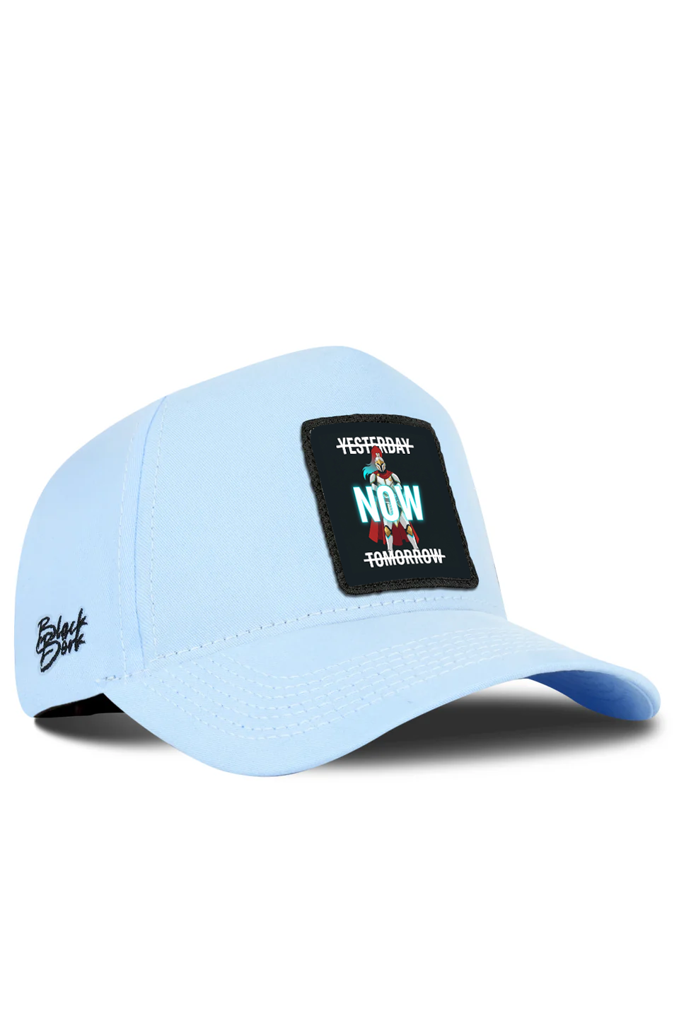 Ice Blue Baseball Cap with Yesterday NOW Tomorrow Logo